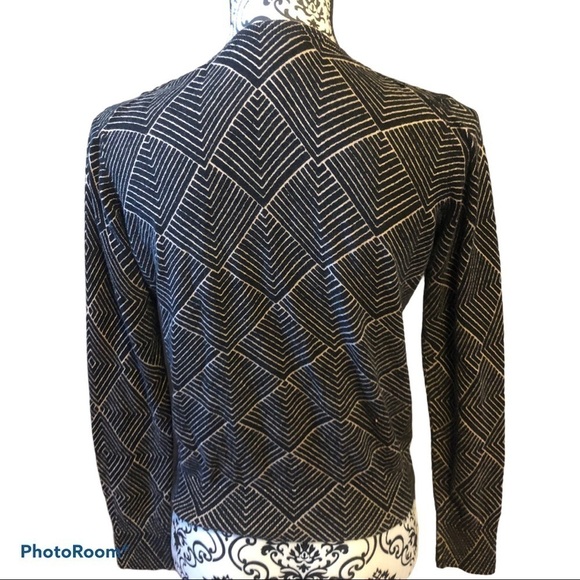 Loft black sequin cardigan - Picture 5 of 8